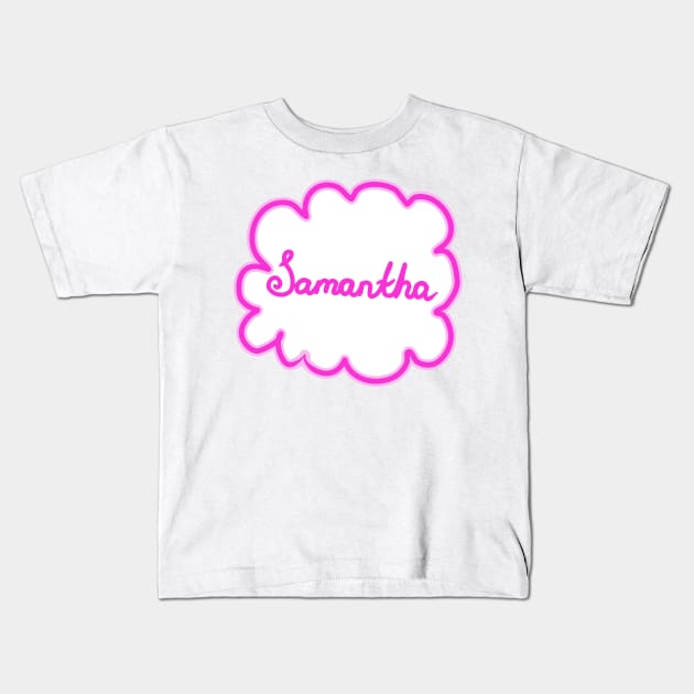 Samantha. Female name. Kids T-Shirt by grafinya